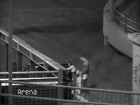 Police filmed sex on a parking lot