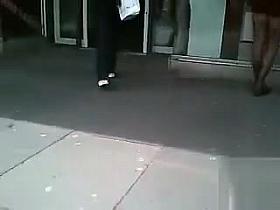 In love with hot legs in public