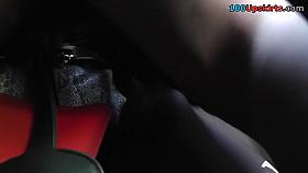 Dilettante panty seen throughout pantyhose upskirt