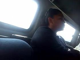 A couple of black gals are filmed with voyeur cam