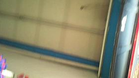 Morboso upskirt a madura gorda