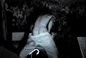 Asian Couple having fun in the dark