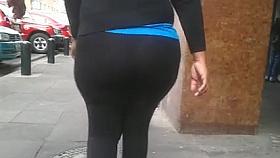 Leggins Negros Trasparentes Hilo Mega Culazo La Cerda