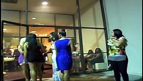 The Whooty Filez... Thick Purple Dress