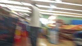 Candid bubblebutt in spandex