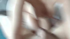 Pretty Blonde Girl Blow Her Bf Big Dick Voyeur