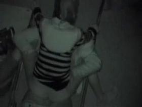 Free voyeur sex video shows a couple fucking