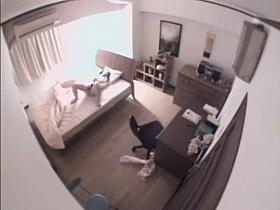 Asian tutor films hidden cameras sex with his teen student