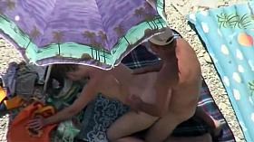 Hottest babe at the beach