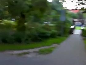 Blowjob challenge in the park