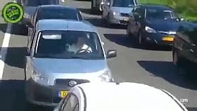 En los atascos es donde una buena novia da la talla