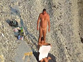 Nudist couple sex and masturbation