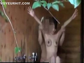 Outdoor bath and sexual activity