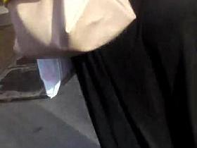 pink panties see thru dress