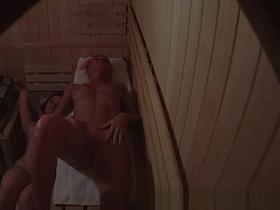 Two Amazing Figures Spied in Sauna