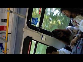 Candid Asian Girl in Jeans and White Converse