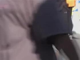 Sexy spandex shorts on the real sporty amateur girl 03zs