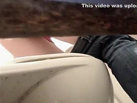 Cute blonde's pissing spied completely