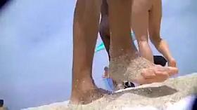 Beach Exhibtionism Nudist Women and Men Filmed