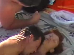 Exposed Beach - 2 Hawt Couples on the Rocks