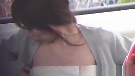 Gorgeous Japanese babes show their sweet tits in public