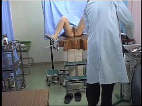 Hot pussy drilling in a perverted medical fetish video