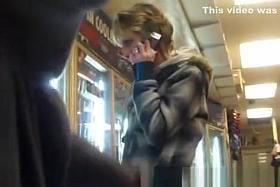 Black man flashing his cock