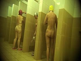 Hidden cameras in public pool showers 761