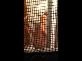 Spy aunt thong voyeur, tia espiar tanga