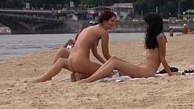 Perfect tits and ass on this beautiful teen nudist