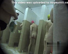 Hidden cameras in public pool showers 861