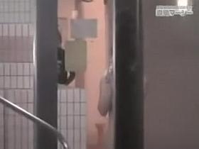 Asian women wet and sexy in the showers spy cam clip