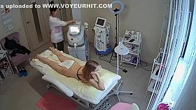 Hidden Cam - Russian Salon Depilation - Compilation 01