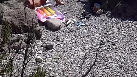 Nudists in the Crimea.