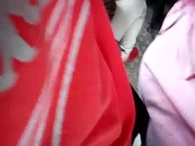 Encoxada 225: Another adorable woman feeling my hard-on