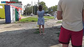 Sexy bubble ass up denim suit