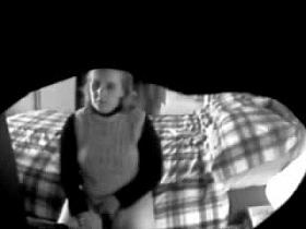 My kinky mom masturbating watching a porno