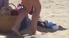 She grew up but her bikini not !