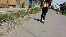 Same sexy girl go home from school 2