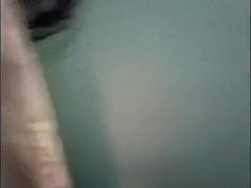 Fuck in the pool cabin got peeped on