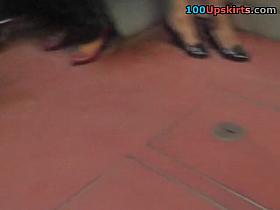 Paint-it-darksome upskirt