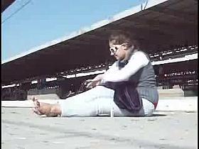 barefoot smoking bitch Chat Noir