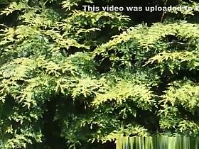 Flashing passing woman