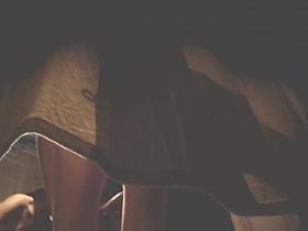 Girl is spied by the voyeur hunter when trying on bikini