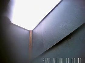 Beach change cabin spied