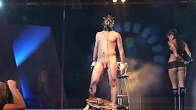 extreme fetish porn on public stage