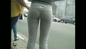 That round ass of skinny excited