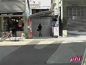 Vending machine is her friend before she gets skirt sharked