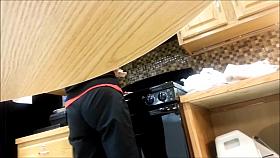 GILF WITH A VPL AND WEDGIE