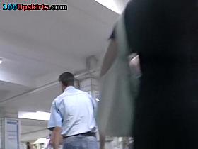 Sexy summer costume upskirt movie scene